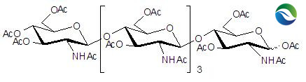 4．全乙酰化的壳五糖(图1)